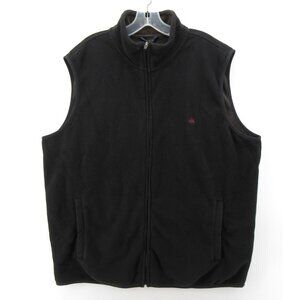 Brooks Brothers Vest XXL Fleece Jacket Coat Full Zip Outdoor 346